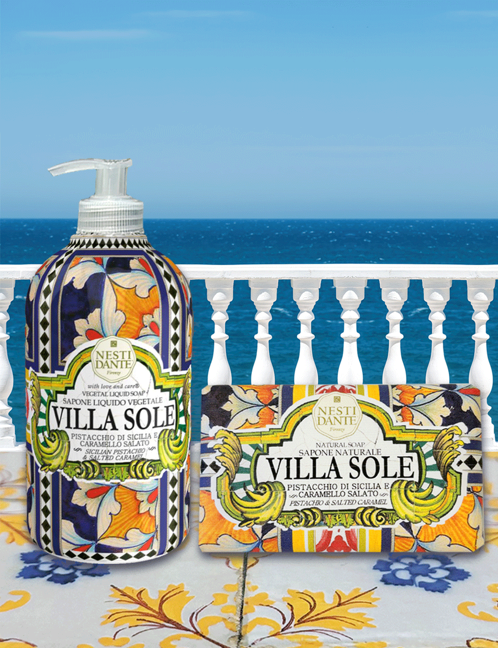 Pistacchio di Sicilia e Caramello salato Sapone vegetale