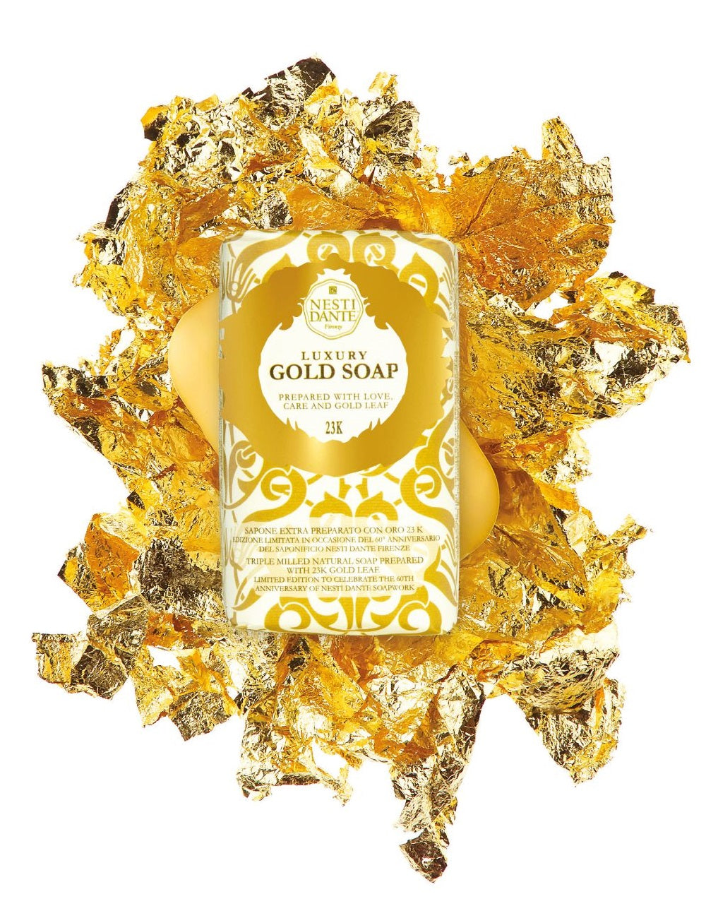 LUXURY GOLD Sapone Vegetale con Oro 23K 250g