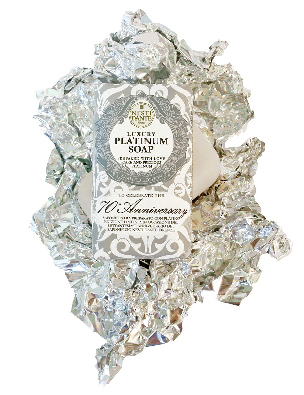 LUXURY PLATINUM Sapone Vegetale con Platino 250g