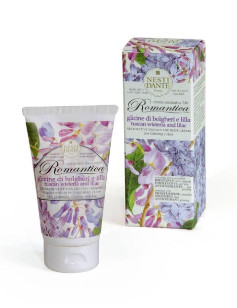 ROMANTICA Glicine di Bolgheri e Lillà Crema idratante restitutiva 24H - 150ml