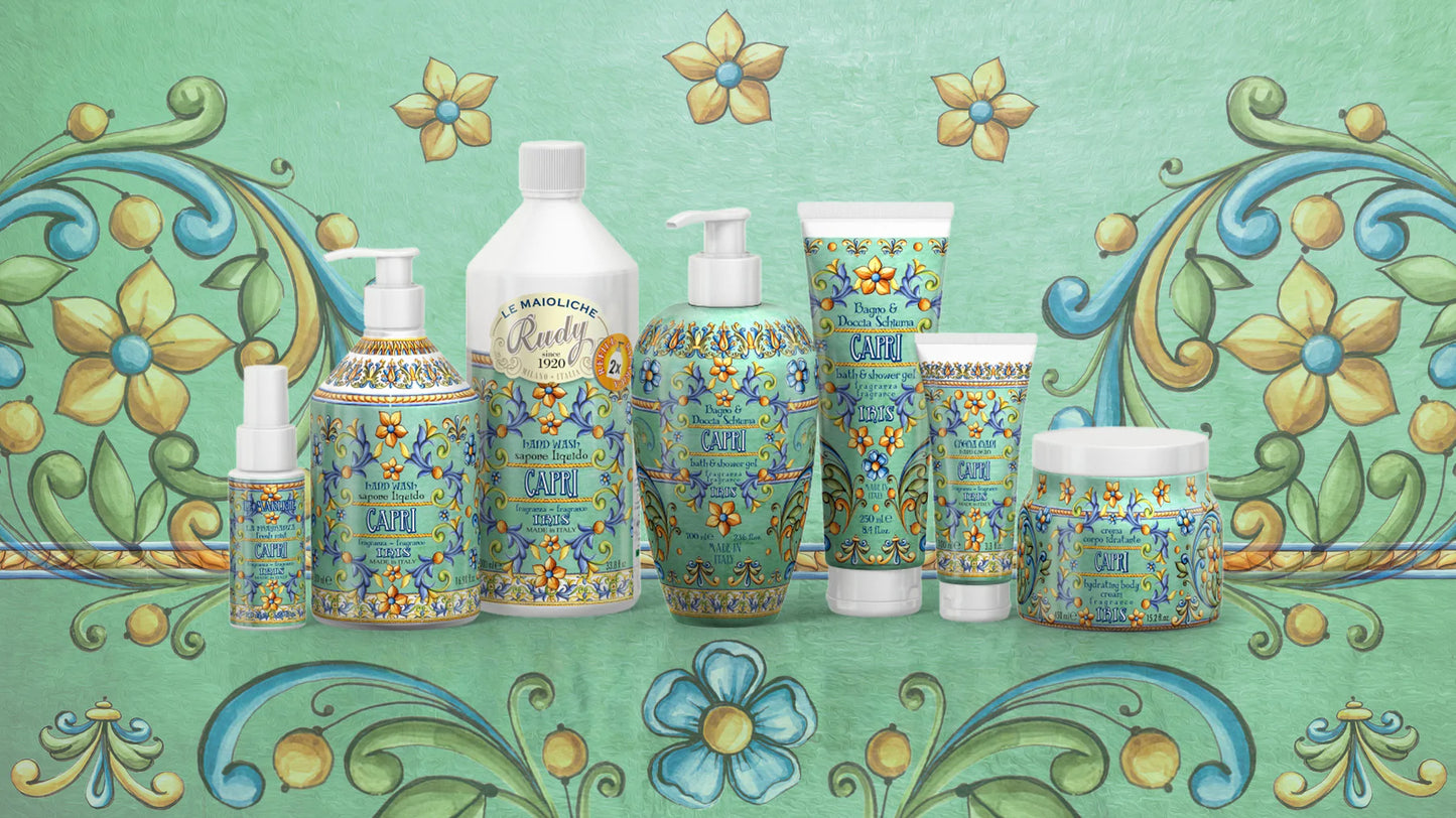 LINEA CAPRI BAGNO DOCCIASCHIUMA DA 700 ML IRIS E YLANG YLANG