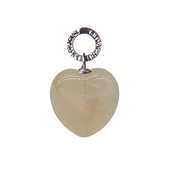 Charm Cuore Pietra di Luna - Limited Edition