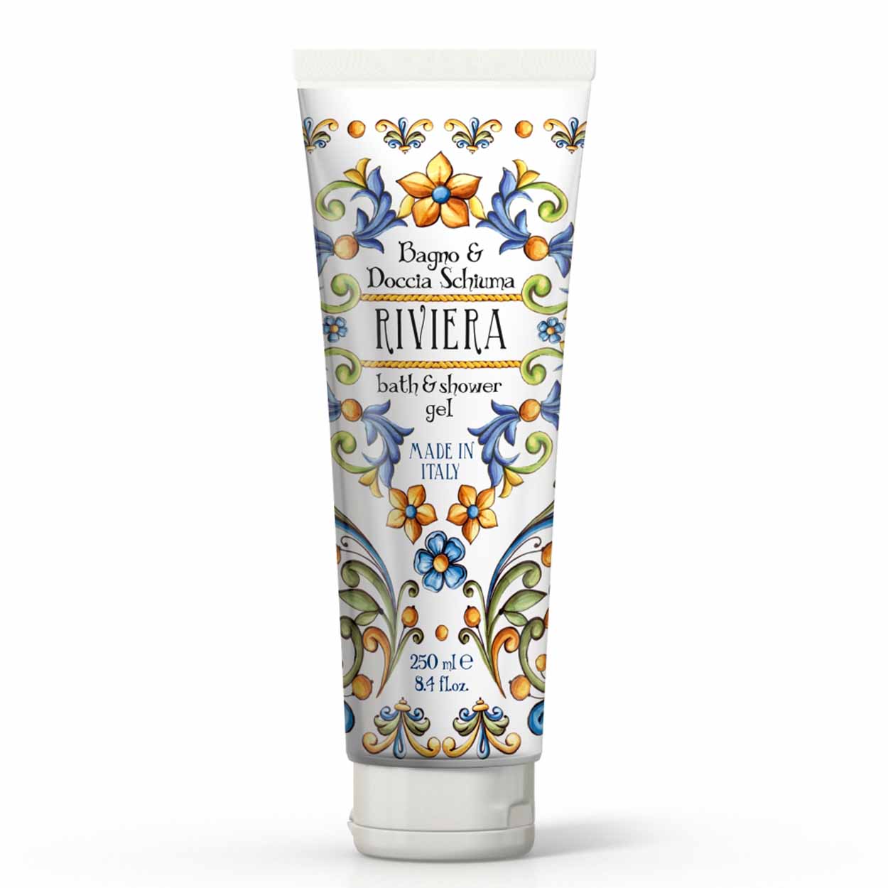 LINEA RIVIERA GELSOMINO E VANIGLIA DOCCIASCHIUMA DELICATO TUBO DA 250 ML