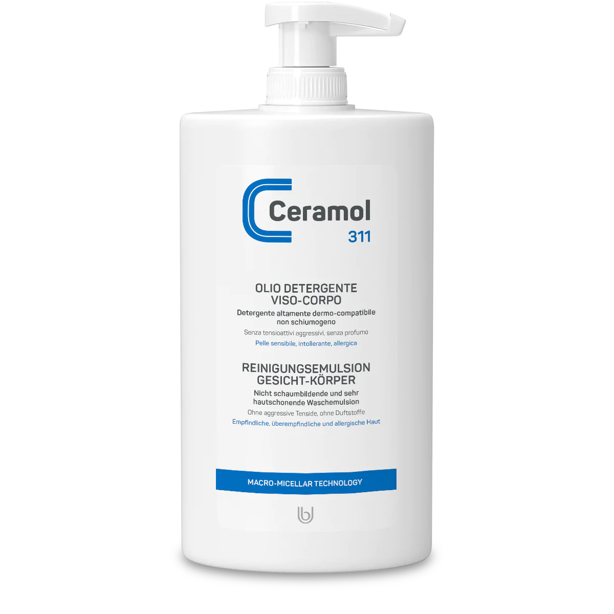 CERAMOL OLIO DETERGENTE VISO-CORPO 311 - 400ml