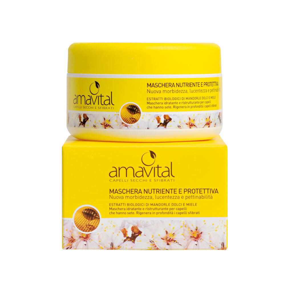 AMAVITAL Capelli Secchi e Sfibrati MASCHERA NUTRIENTE E PROTETTIVA