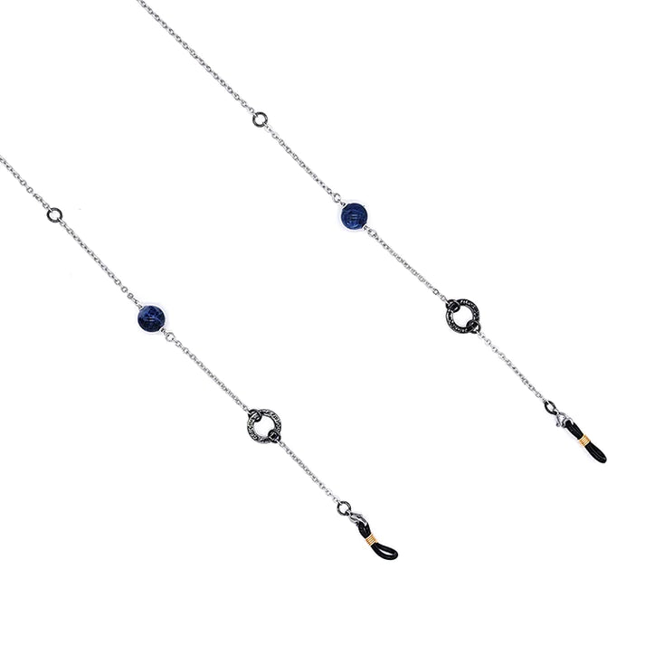 Catenina occhiali Zodiac Sodalite