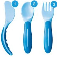 MAM Baby's Cutlery - Posate Verdi