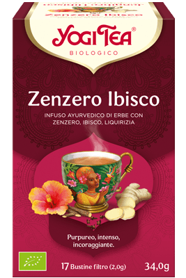 YOGI TEA Zenzero Ibisco 17 bustine