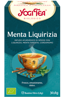 YOGI TEA Menta Liquirizia 17 bustine
