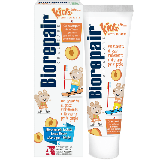 BIOREPAIR KIDS 0-6 anni - Dentifricio Pesca 50 ml