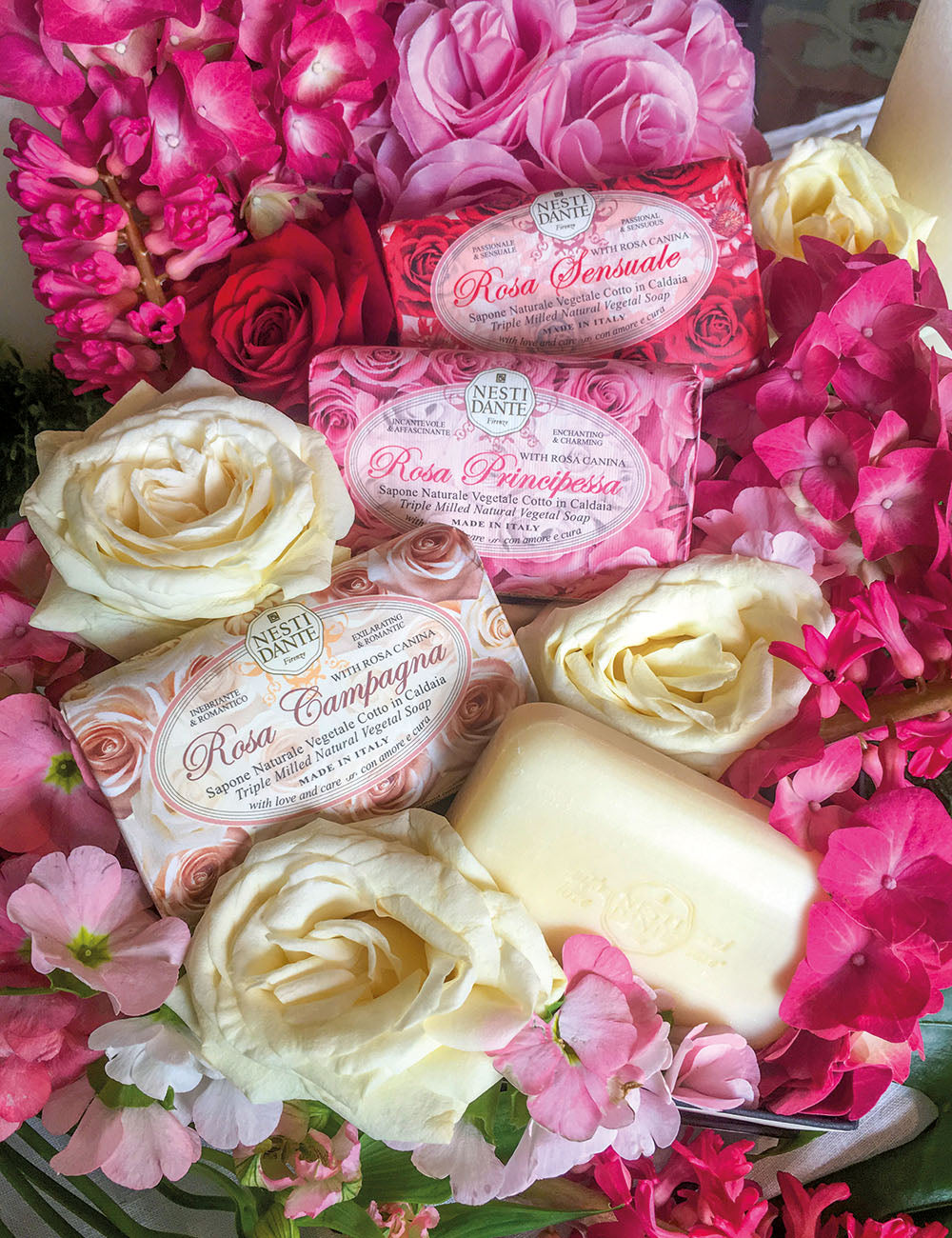 LE ROSE  Sapone Solido Vegetale 150gr