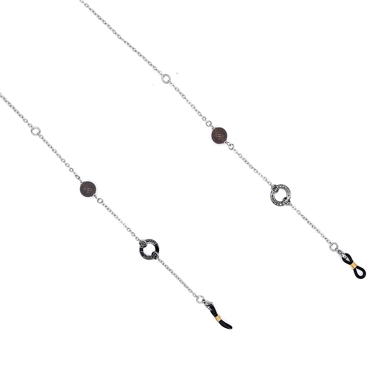 Catenina occhiali Zodiac Agata Grigia