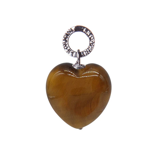 Charm Cuore Occhio di Tigre - Limited Edition