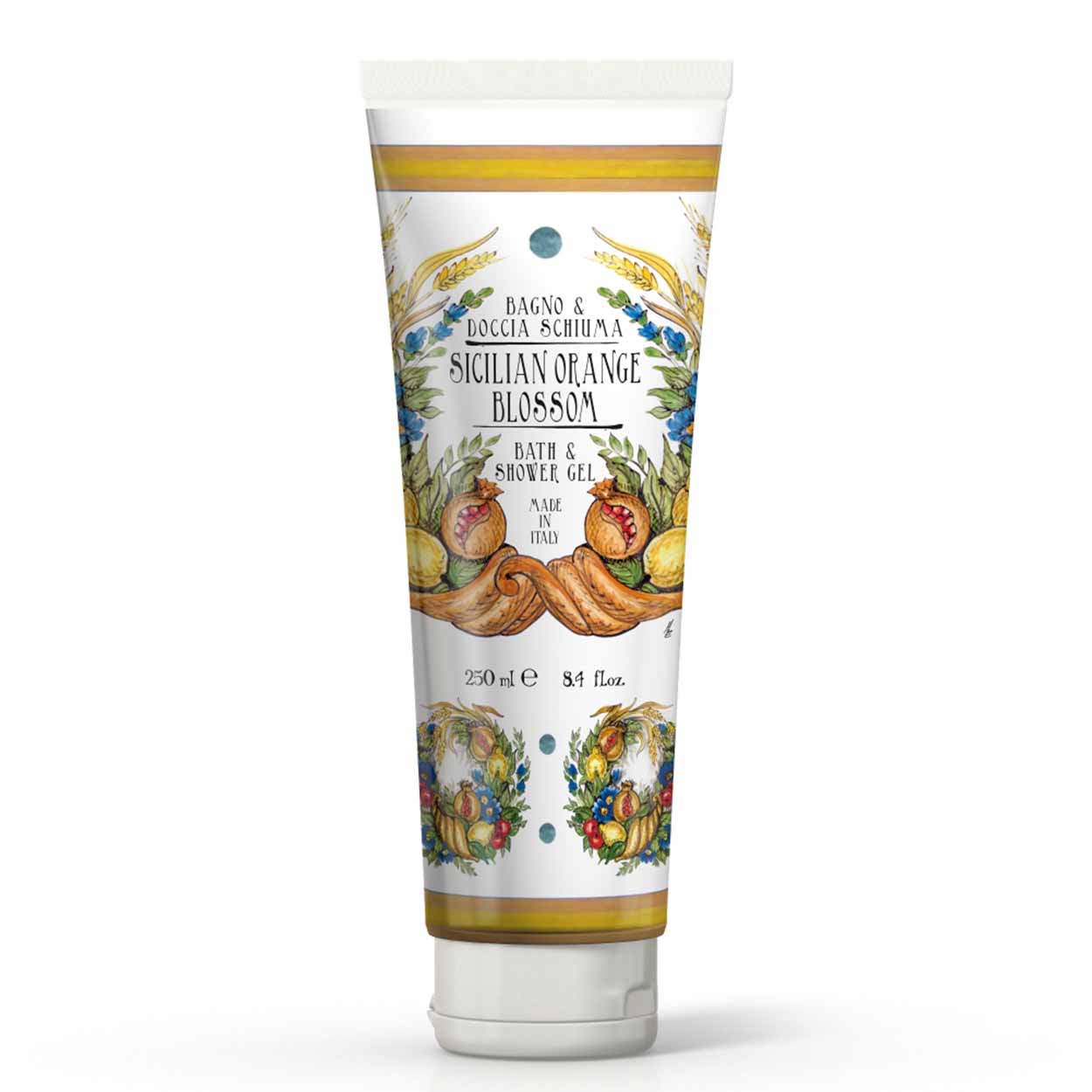 LINEA FIORI D'ARANCIO DI SICILIA DOCCIASCHIUMA  TUBO DA 250 ML