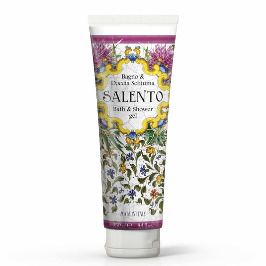 LINEA SALENTO LIMONE DOLCE E GELSOMINO DOCCIASCHIUMA  TUBO DA 250 ML