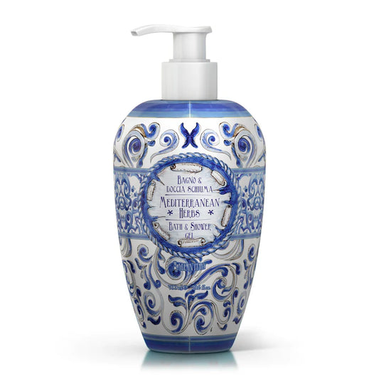 LINEA ERBE DEL MEDITERRANEO BAGNO DOCCIASCHIUMA DELICATO DA 700 ML MIRTO E GINGER