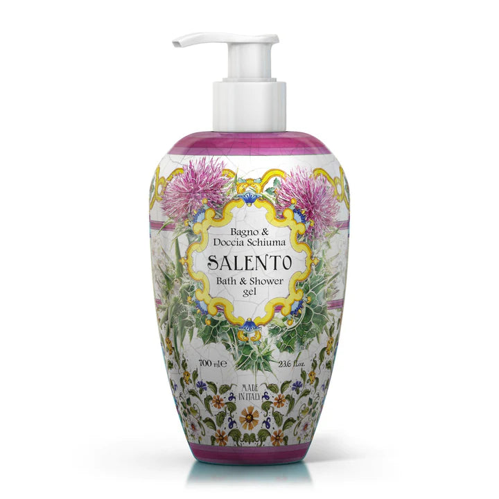 LINEA SALENTO BAGNO DOCCIASCHIUMA DELICATO DA 700 ML LIMONE DOLCE E GELSOMINO