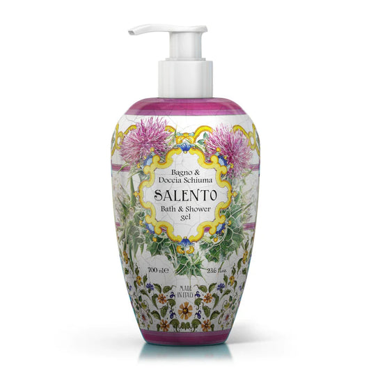 LINEA SALENTO BAGNO DOCCIASCHIUMA DELICATO DA 700 ML LIMONE DOLCE E GELSOMINO