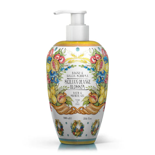 LINEA FIORI D'ARANCIO DI SICILIA BAGNO DOCCIASCHIUMA DELICATO DA 700 ML