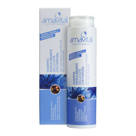 AMAVITAL Capelli Cute con Forfora SHAMPOO RIEQUILIBRANTE della CUTE CON FORFORA
