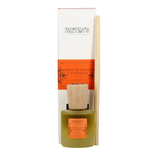 Diffusore Ambiente con Bastoncini - Arancio Dolce e Cannella 100 ml