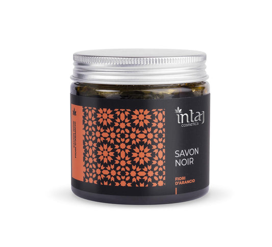 INTAJ Savon Noir ai FIORI D'ARANCIO