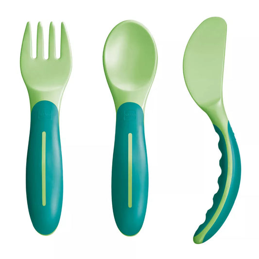 MAM Baby's Cutlery - Posate Verdi