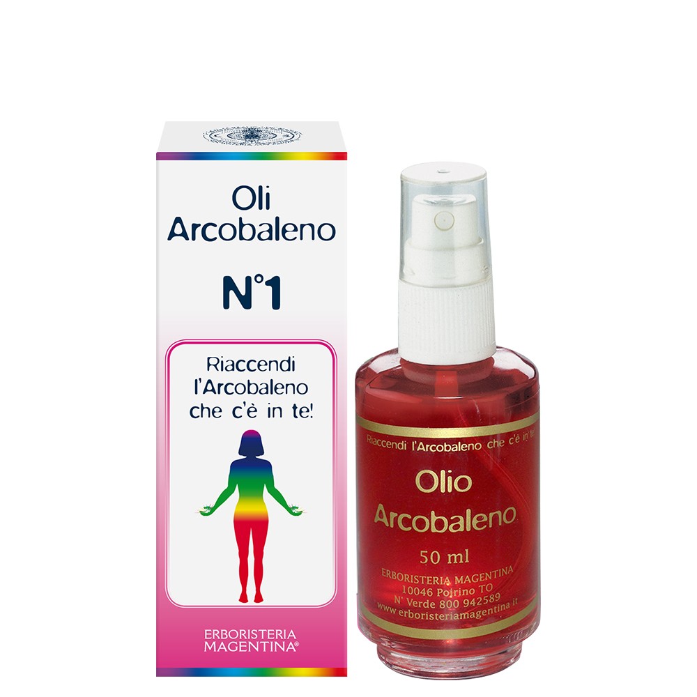 Olio Arcobaleno N. 1 Rosso Sostegno