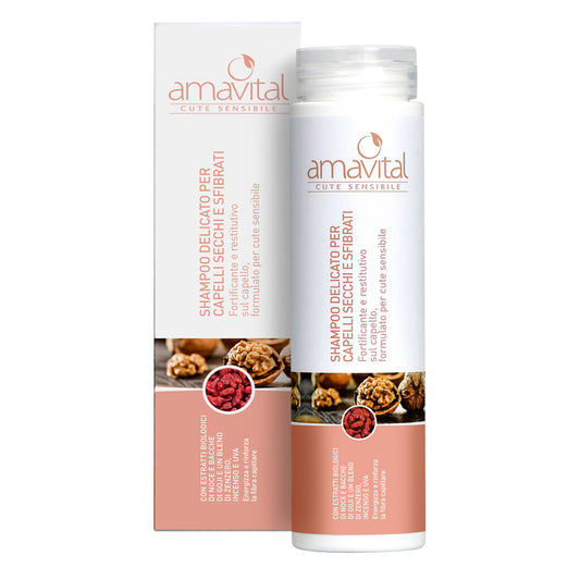 AMAVITAL CUTE SENSIBILE Shampp Deliceto per Capelli SECCHI E SFIBRATI