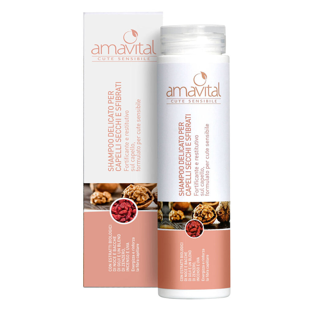 AMAVITAL CUTE SENSIBILE Shampoo Delicato per Capelli SECCHI E SFIBRATI