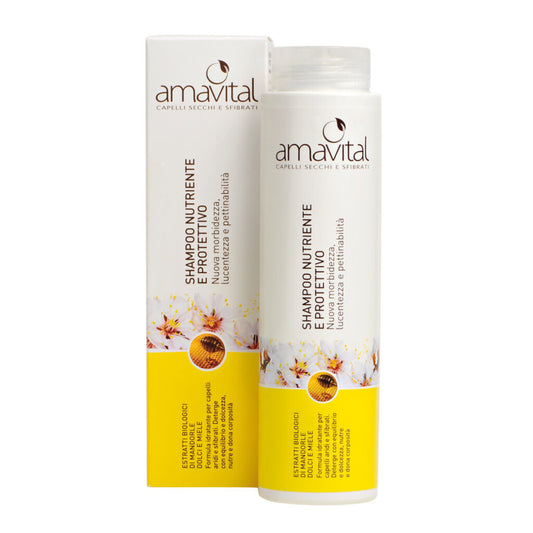 AMAVITAL Capelli Secchi e Sfibrati SHAMPOO NUTRIENTE e PROTETTIVO