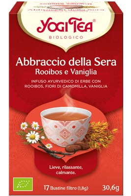 YOGI TEA  Abbraccio della Sera Rooibos e Vaniglia 17 bustine