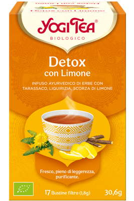 YOGI TEA Detox con Limone 17 bustine