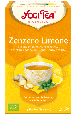 YOGI TEA Zenzero e Limone 17 bustine