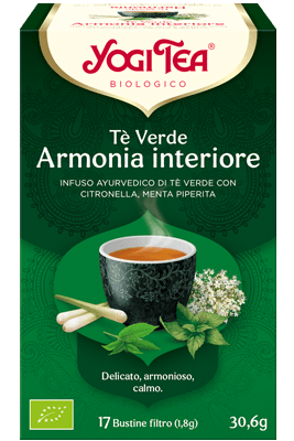 YOGI TEA Tè Verde Armonia interiore  17 bustine