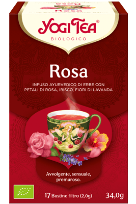 YOGI TEA Rosa 17 bustine